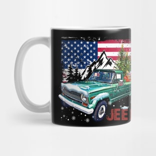 Jeep Gladiator J series American Flag JEEP Mug